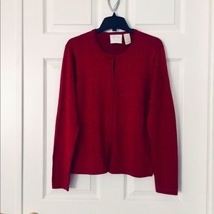 NWOT l Emma James Red Cardigan
